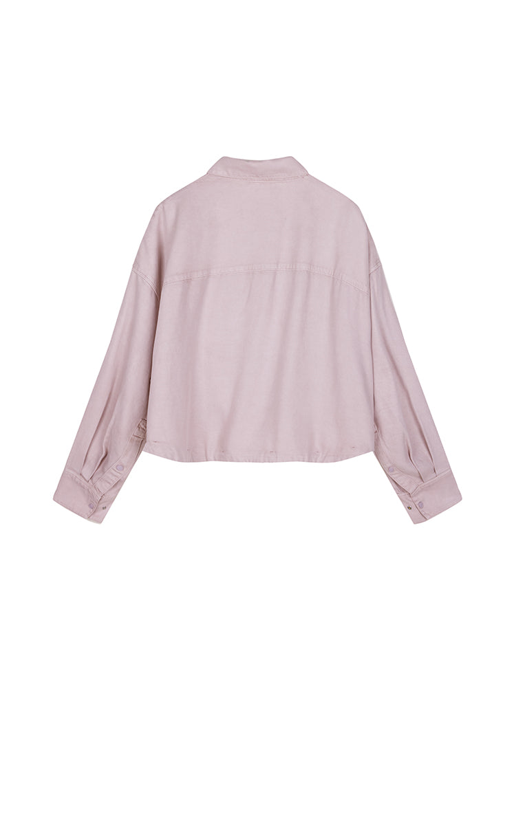 Shirt / JNBY Oversized Batwing Sleeves Lyocell Shirt
