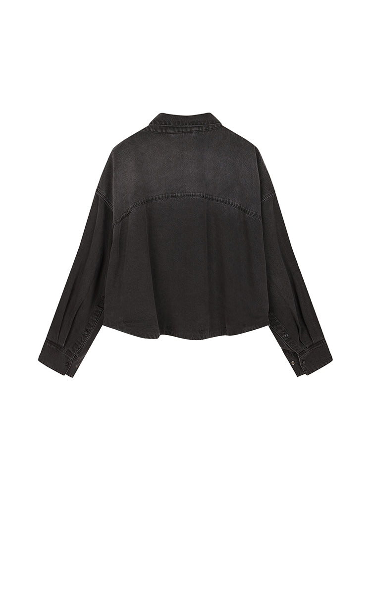 Shirt / JNBY Oversized Batwing Sleeves Lyocell Shirt