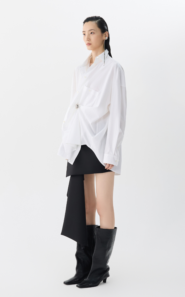 Shirt / JNBY Oversized Pleated Shirt