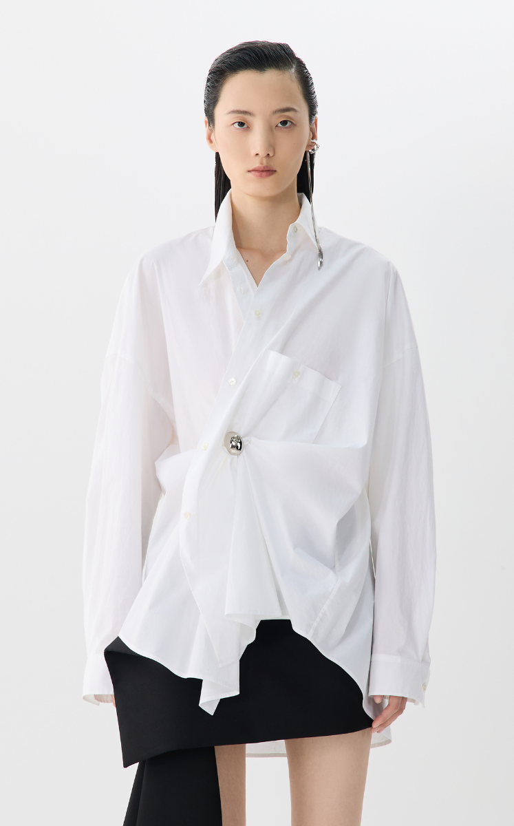 Shirt / JNBY Oversized Pleated Shirt