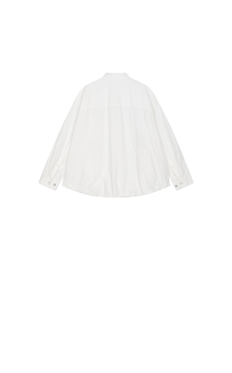 Shirt / JNBY Oversized Shirt with Adjustable Drawstring