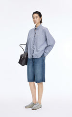 Shirt / JNBY Relaxed Modern Check Shirt