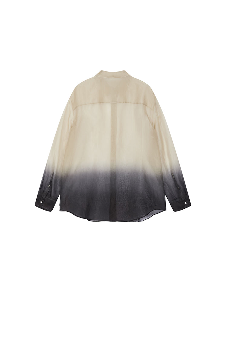 Shirt / JNBY Silk Organza Gradient Shirt