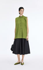 Shirt / JNBY Textured Modal Sleeveless Shirt