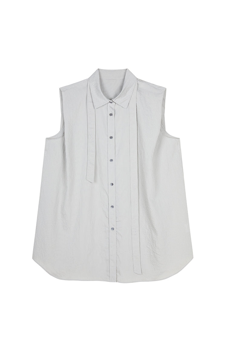 Shirt / JNBY Textured Modal Sleeveless Shirt