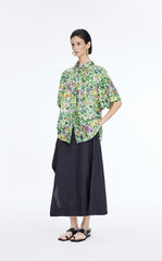 Shirt / JNBY Watercolor Garden Cotton Shirt