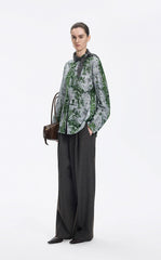 Shirt / JNBY Cotton Silk Oversized Printed Shirt
