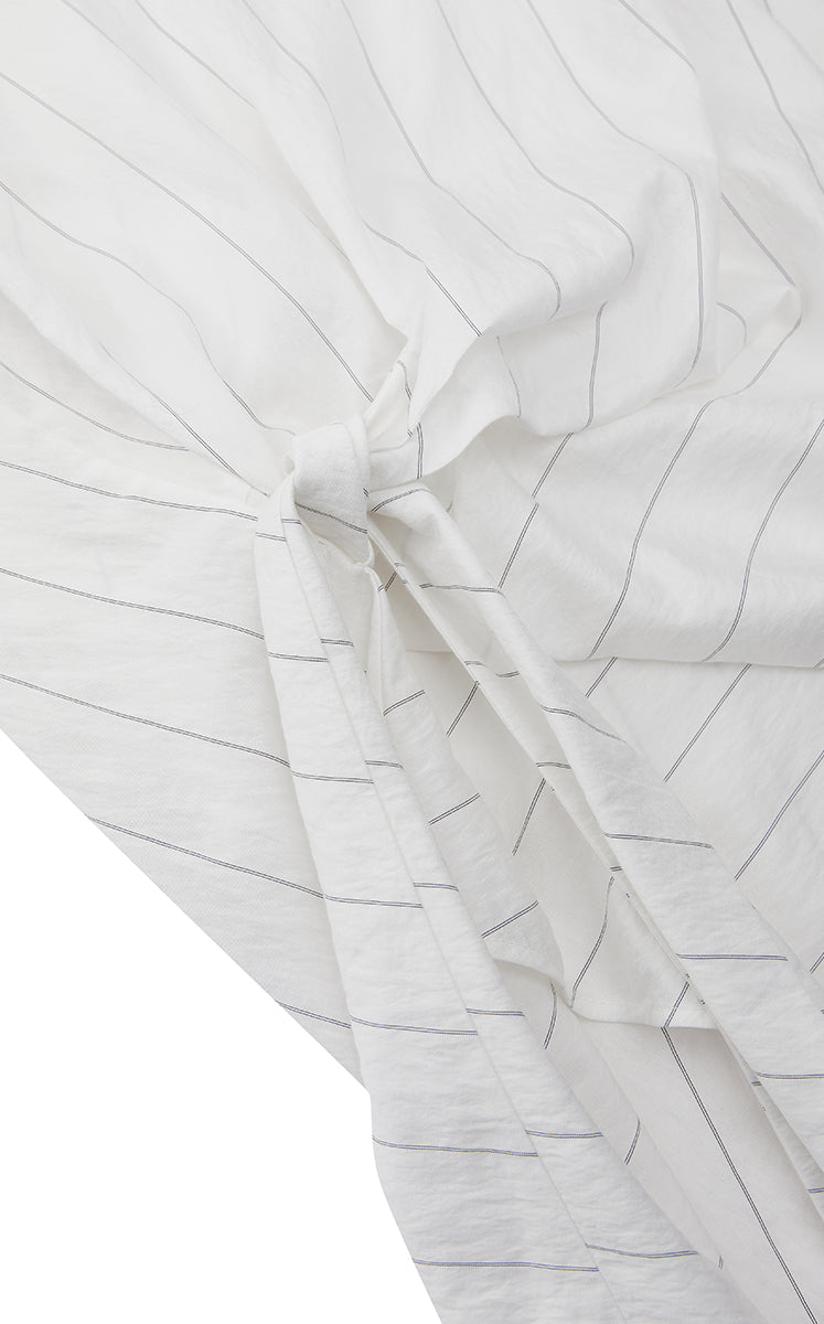 Shirt / JNBY Modal Blend Pleated Hem Oversized Shirt