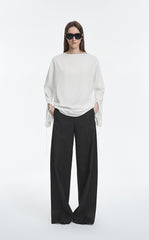 Shirt / JNBY Silk Twill Tie Detail Relaxed Shirt