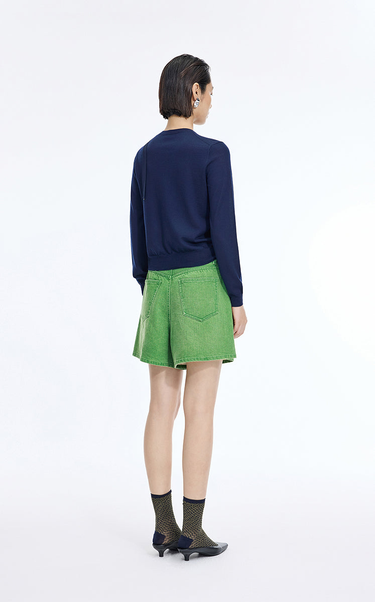 Shorts / JNBY A-Line Organic Cotton Denim Shorts