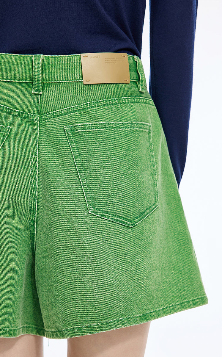 Shorts / JNBY A-Line Organic Cotton Denim Shorts