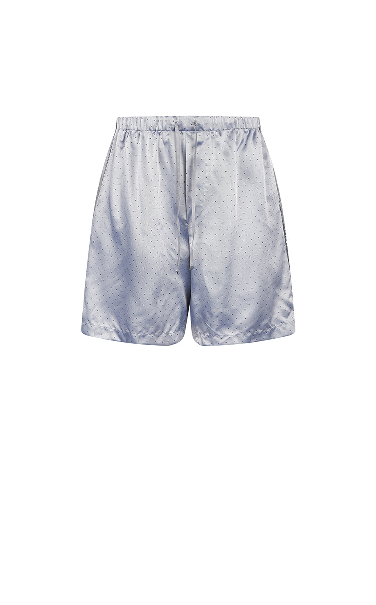 Shorts / JNBY Cupro Wide-Leg Drawstring Shorts