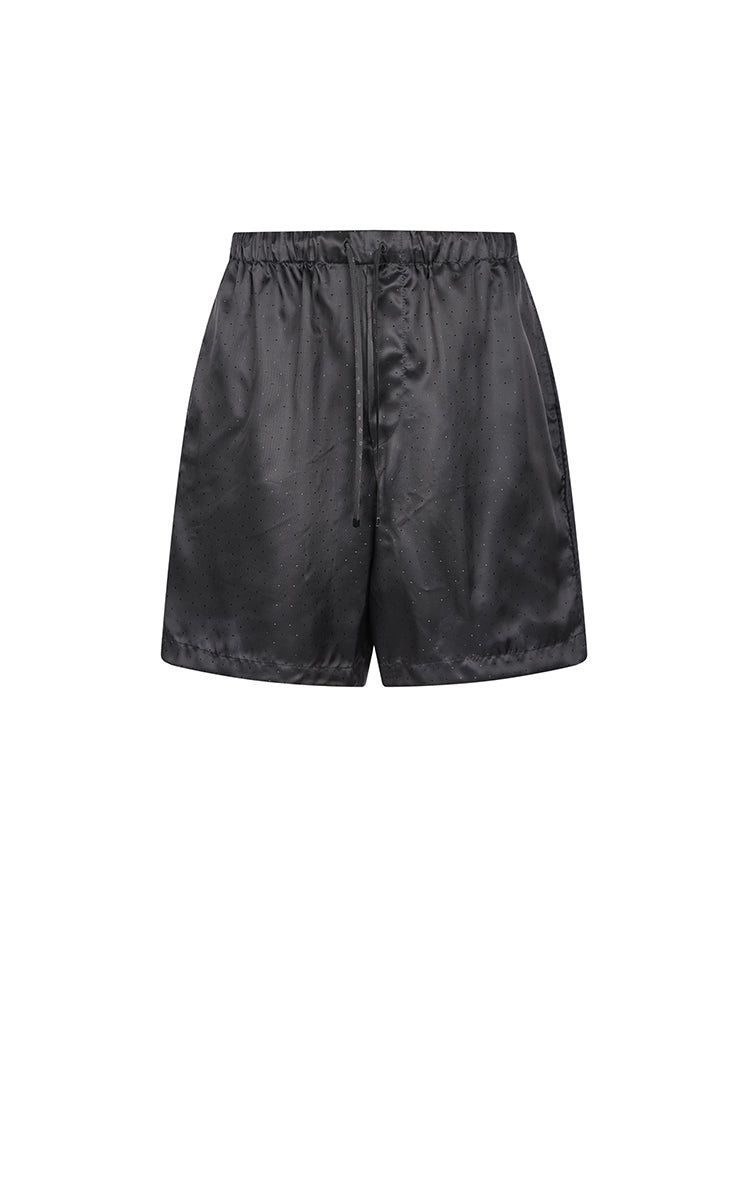 Shorts / JNBY Cupro Wide-Leg Drawstring Shorts