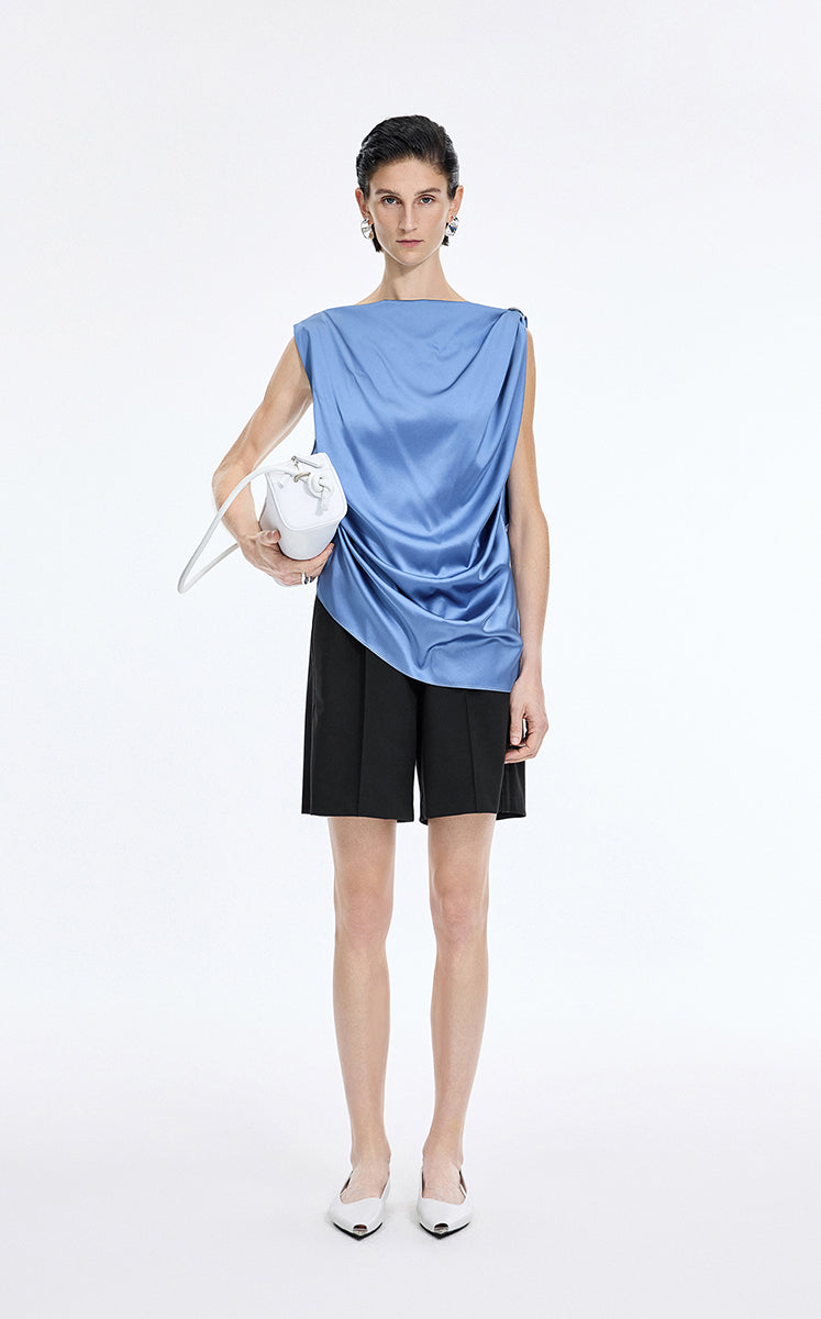 Shorts / JNBY Stretch Straight-Leg Tailored Shorts