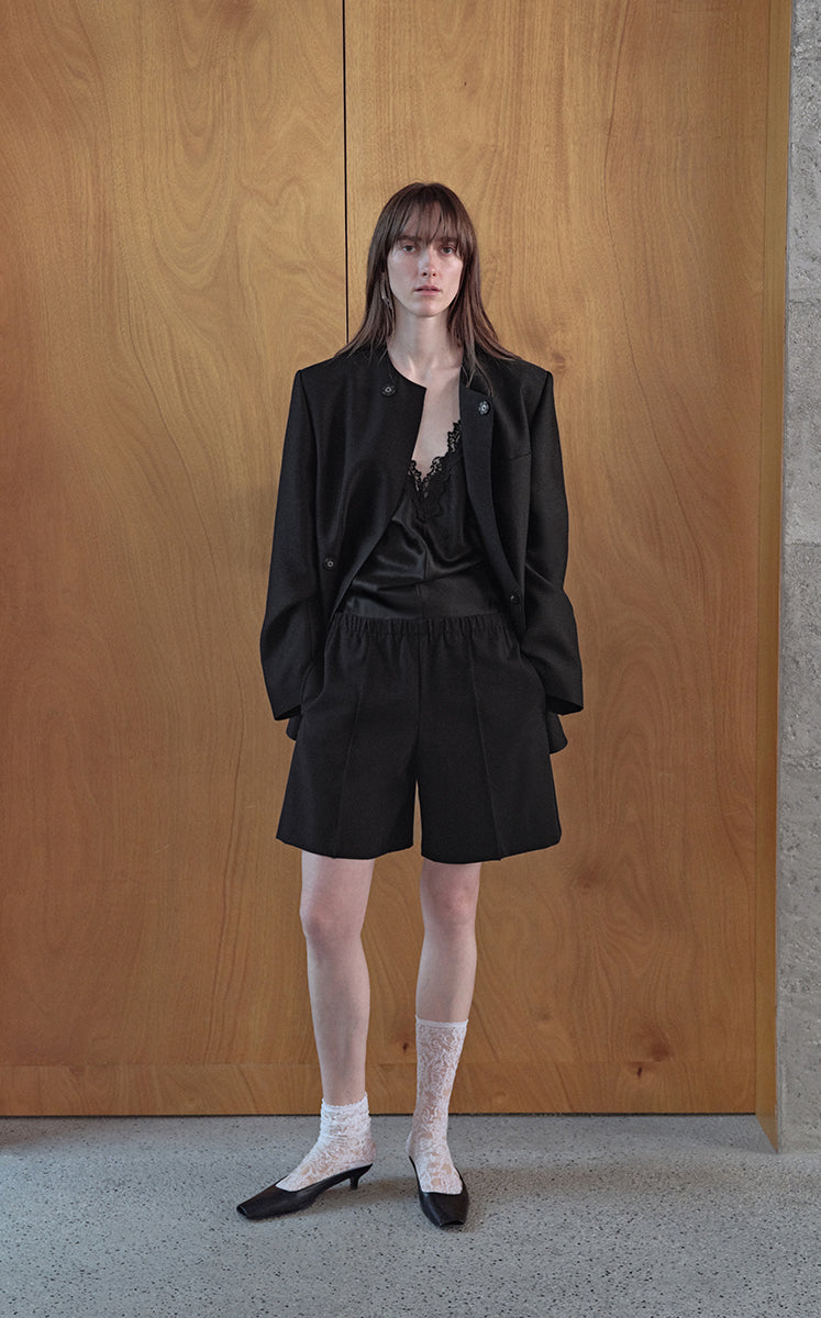 Shorts / JNBY Stretch Straight-Leg Tailored Shorts