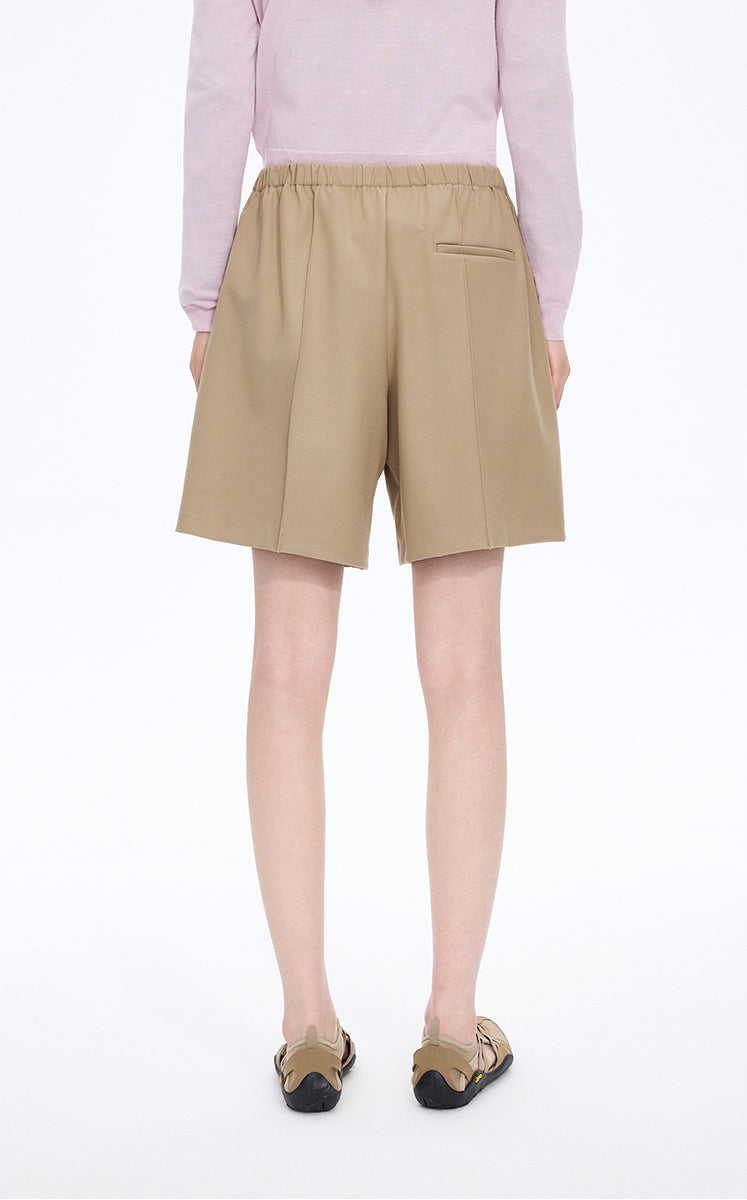 Shorts / JNBY Stretch Straight-Leg Tailored Shorts