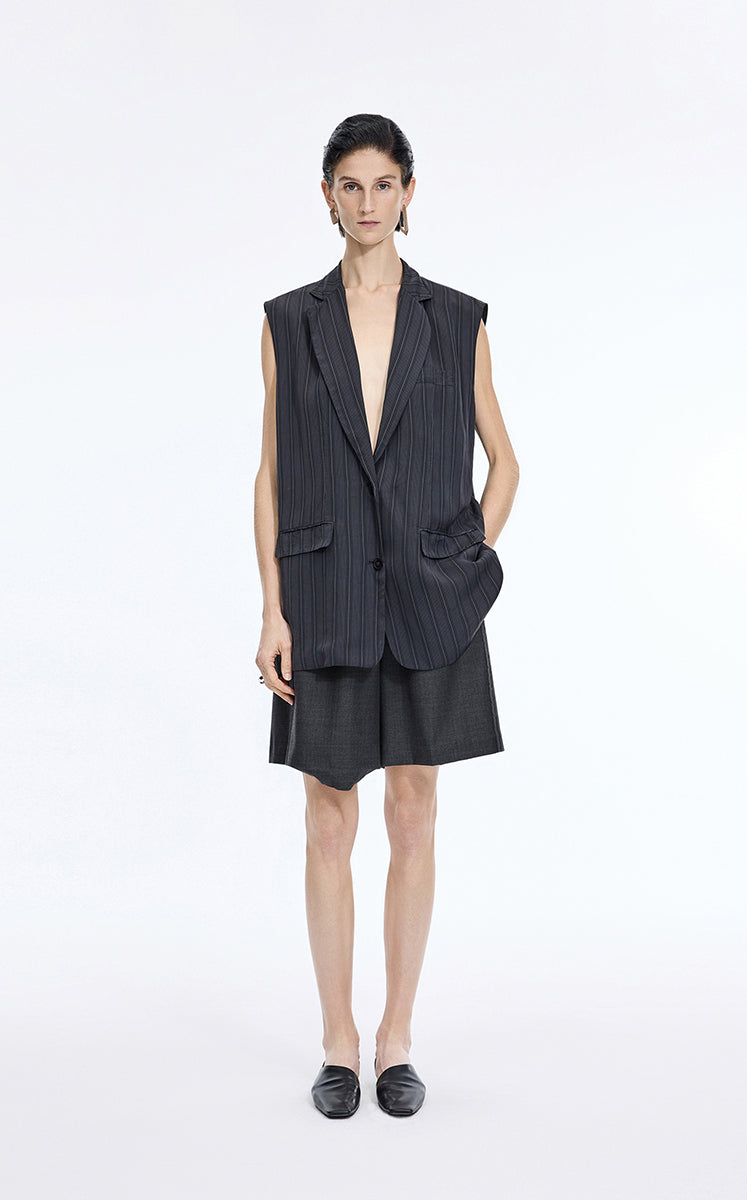Shorts / JNBY Wool Jacquard Straight Shorts