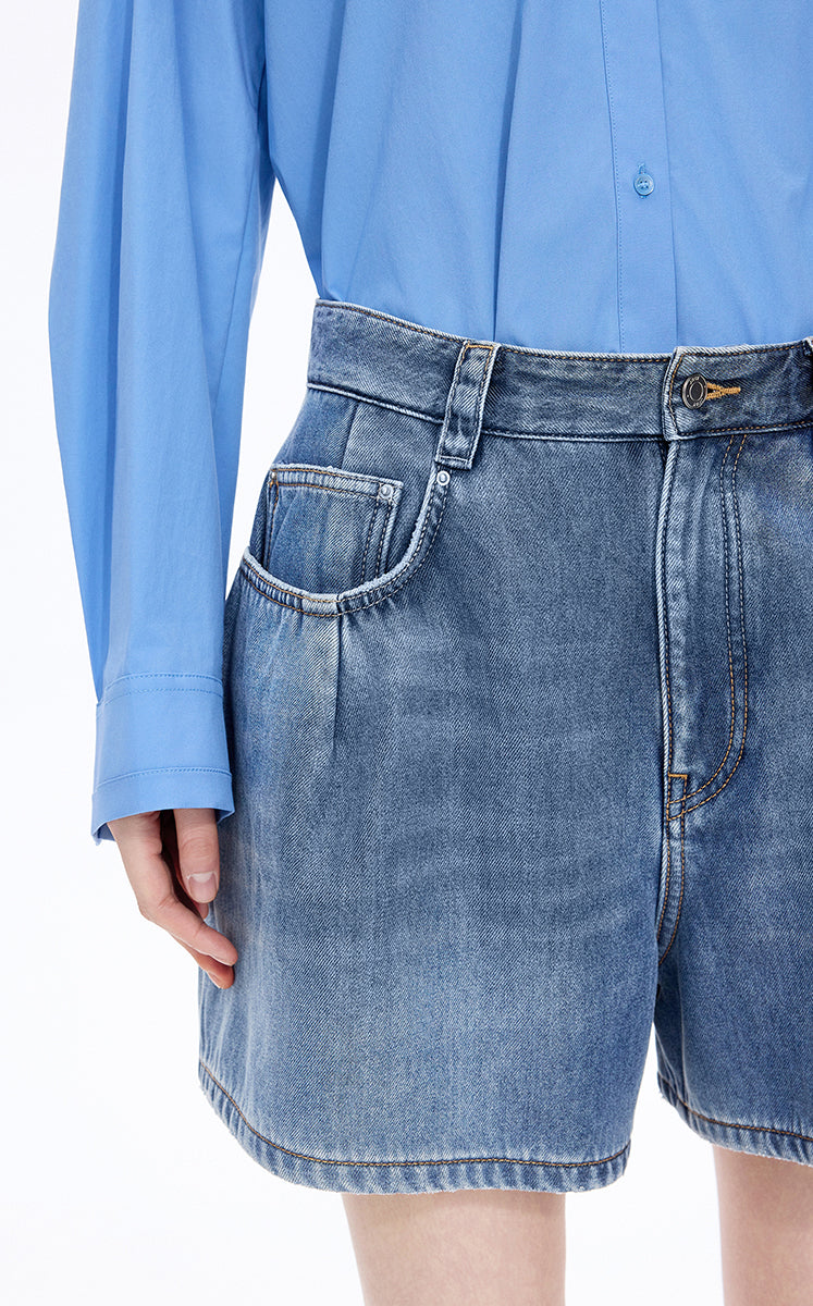 Shorts / JNBY Lyocell Balloon Denim Shorts