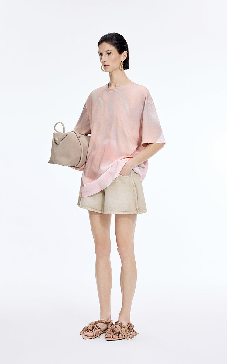 Shorts / JNBY Rolled-Hem Denim Shorts