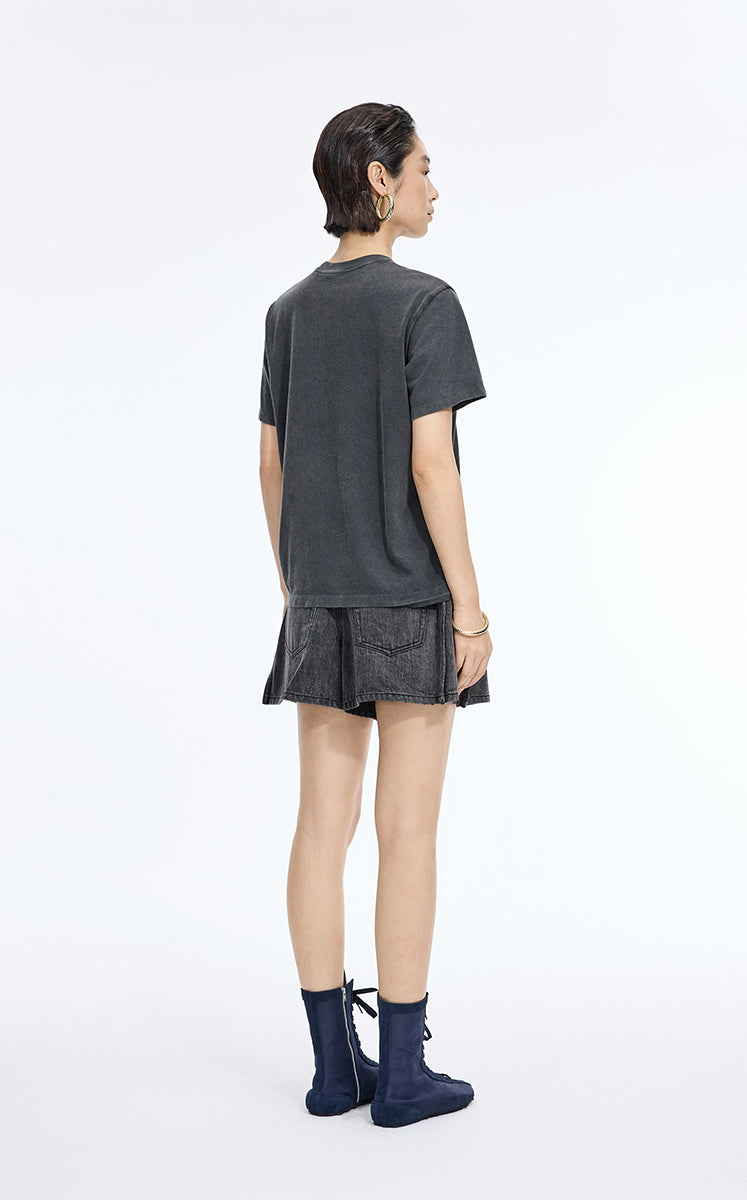 Shorts / JNBY Rolled-Hem Denim Shorts