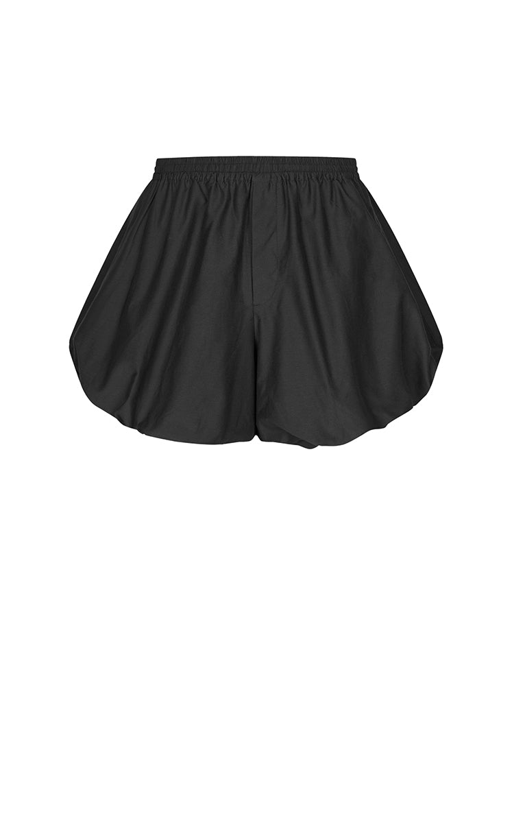 Shorts / JNBY Silk-Cotton Bubble Hem Shorts
