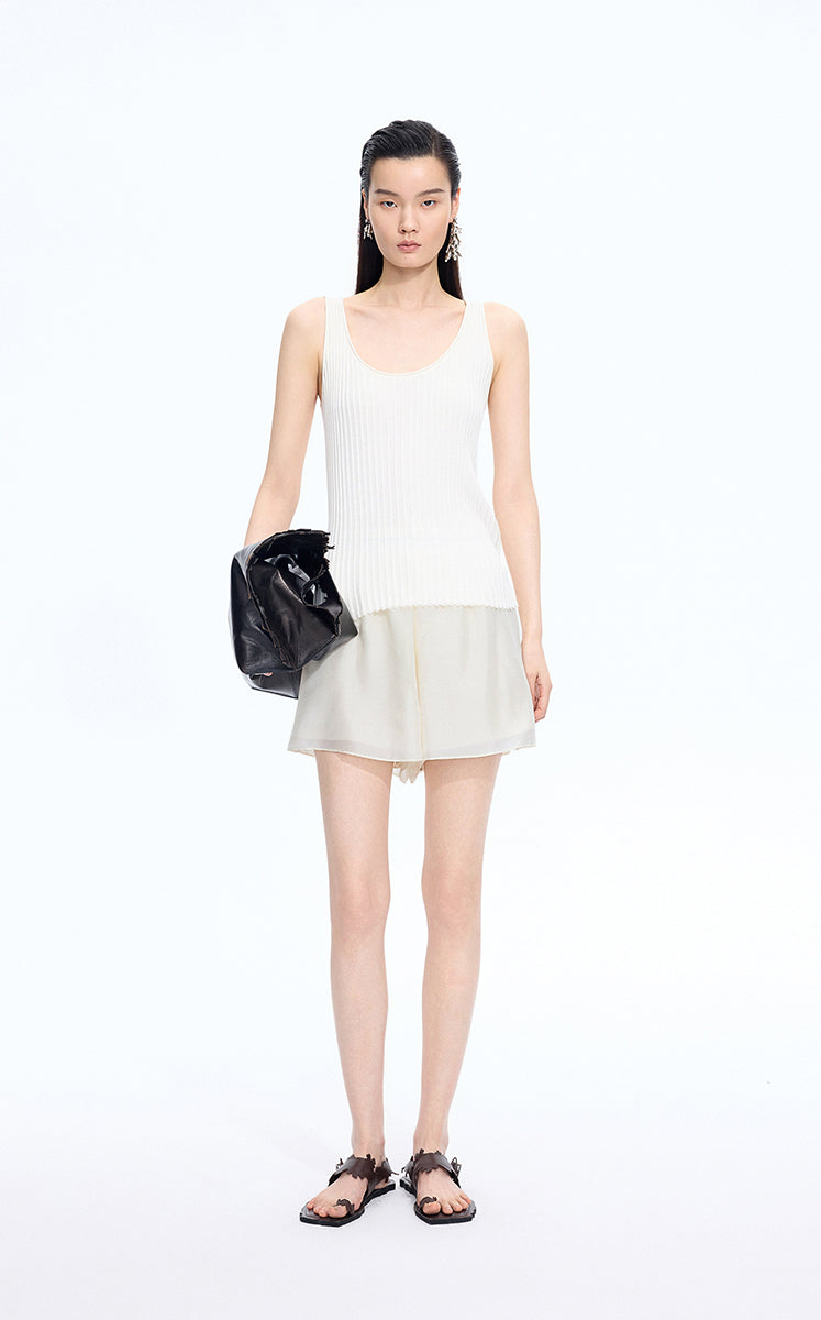 Shorts / JNBY Silk Wide-Leg Shorts
