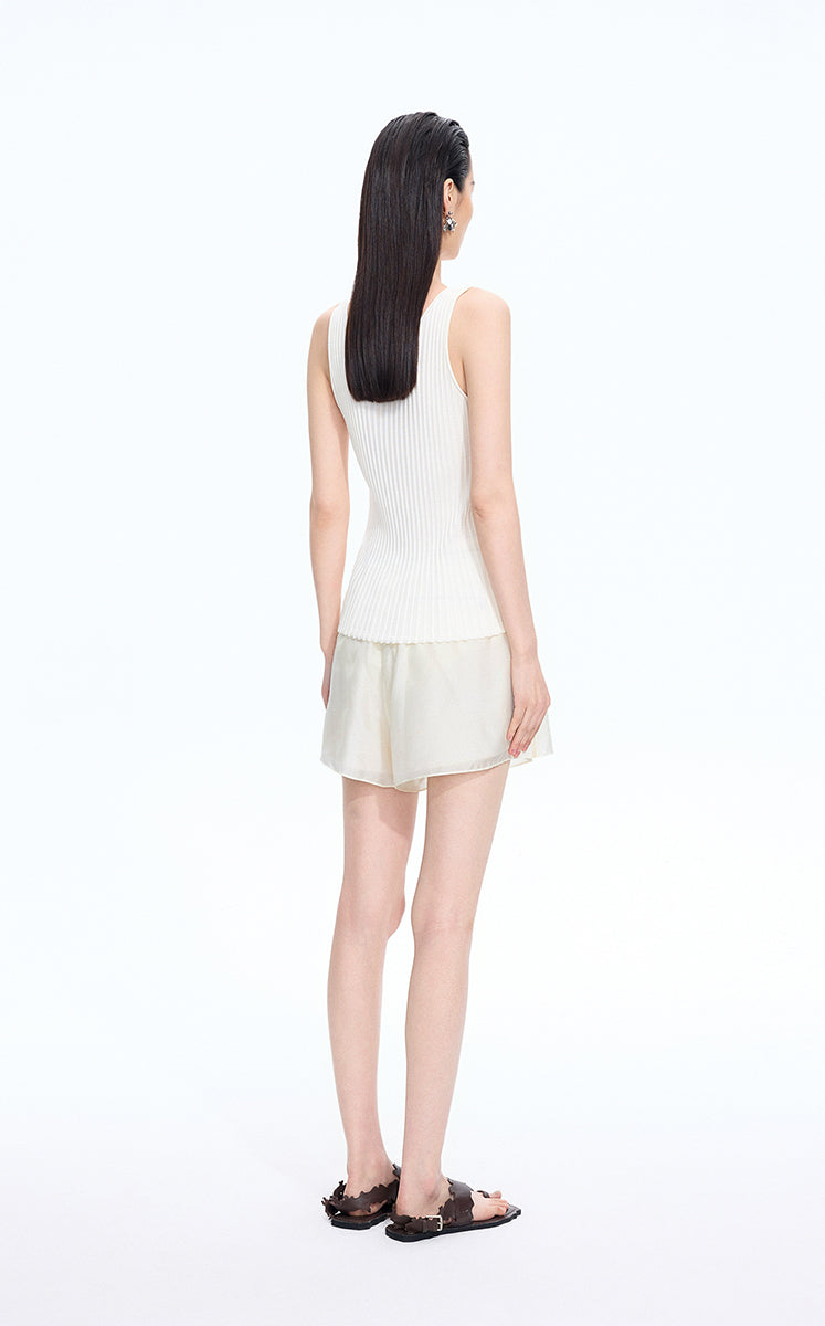 Shorts / JNBY Silk Wide-Leg Shorts