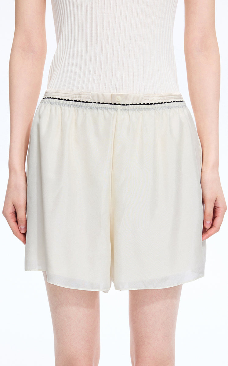 Shorts / JNBY Silk Wide-Leg Shorts