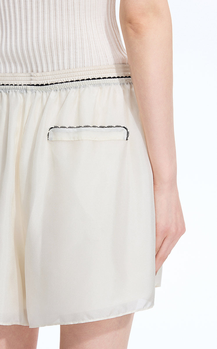 Shorts / JNBY Silk Wide-Leg Shorts