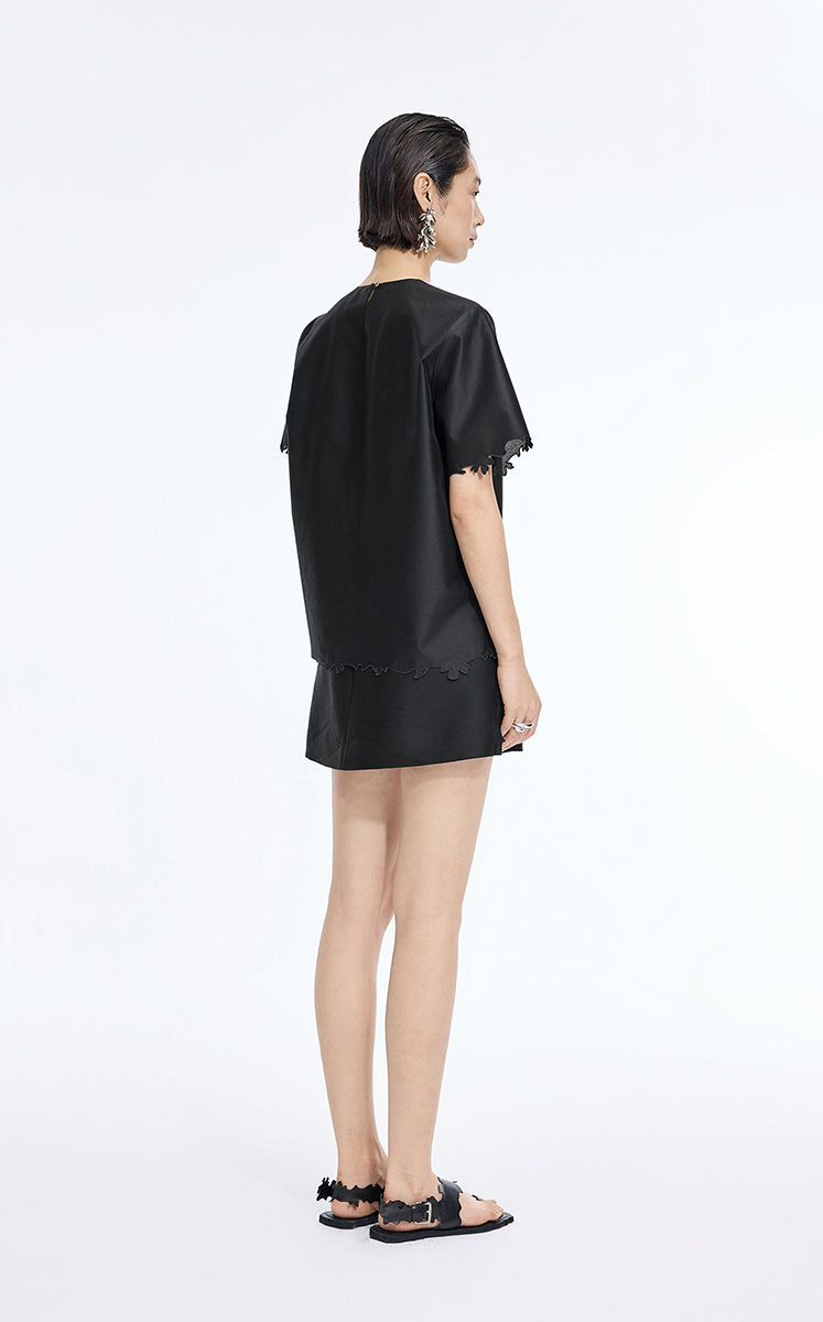 Shorts / JNBY Wool-Silk Tailored Skort