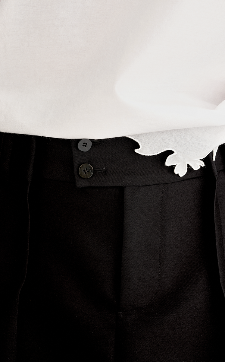 Shorts / JNBY Wool-Silk Tailored Skort