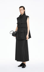 Skirt / JNBY A-Line Long Wool Blend Skirt