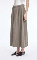 Skirt / JNBY A-Line Long Wool Blend Skirt
