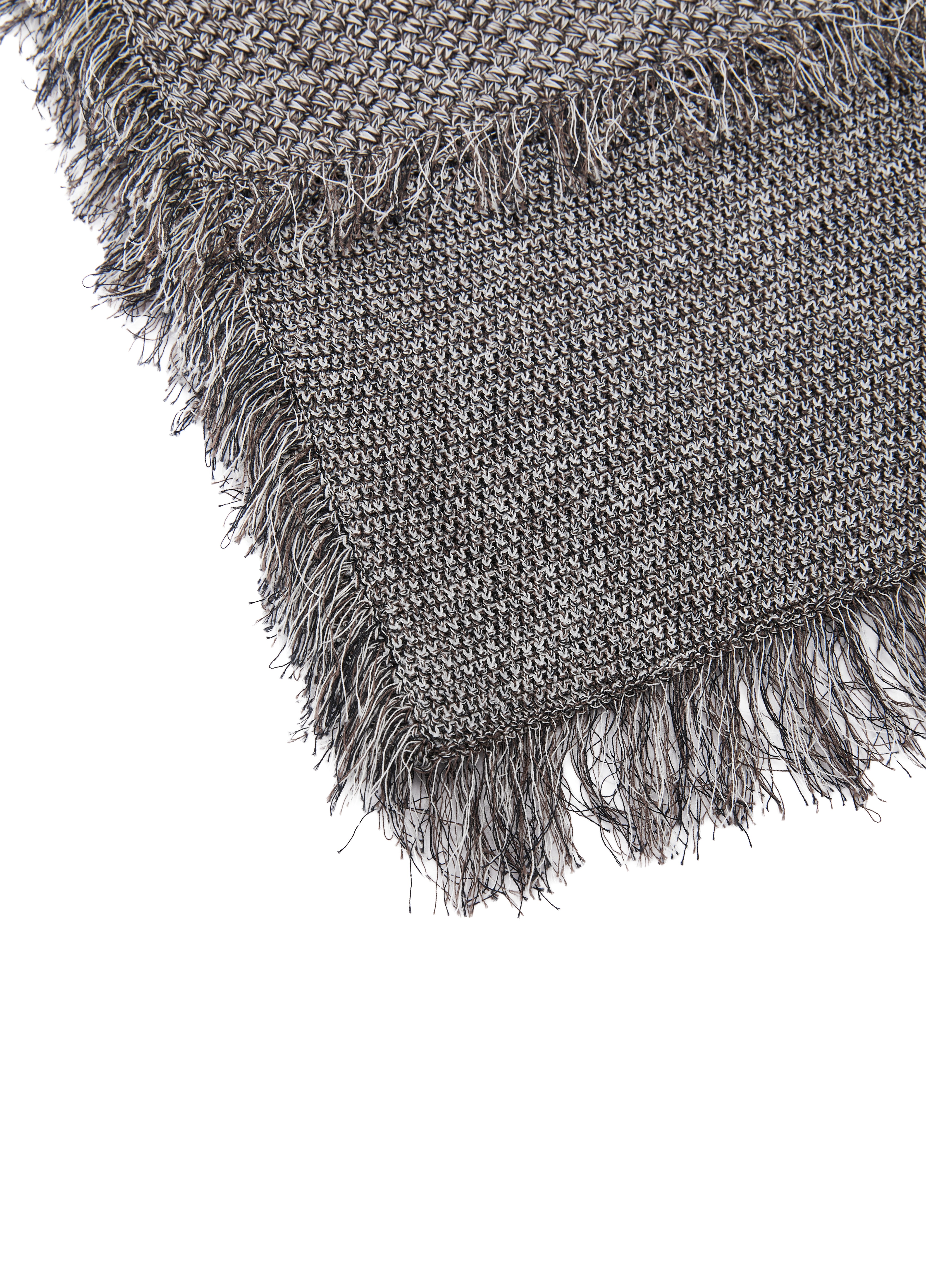 Skirt / JNBY Cotton Knit Fringe Midi Skirt