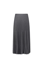 Skirt / JNBY Geometric Pleated A-Line Long Skirt