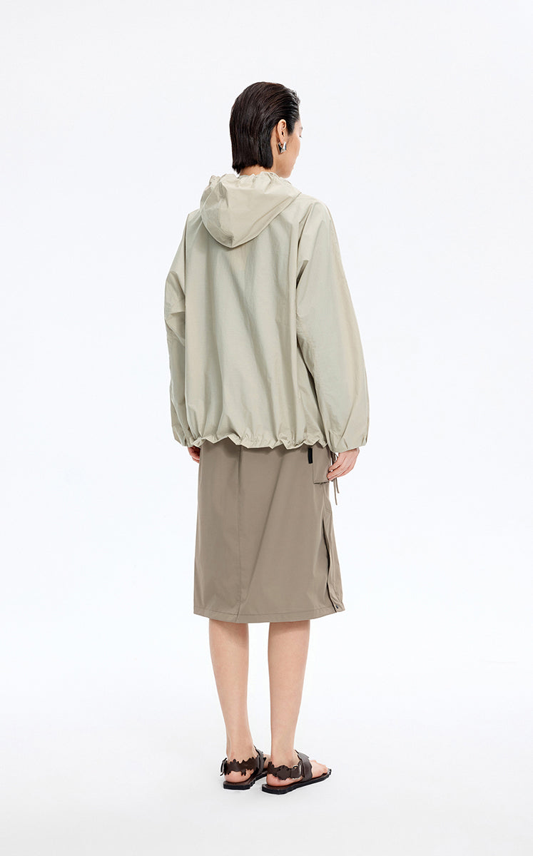 Skirt / JNBY H-Shaped Waterproof Drawstring Skirt