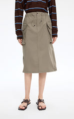 Skirt / JNBY H-Shaped Waterproof Drawstring Skirt