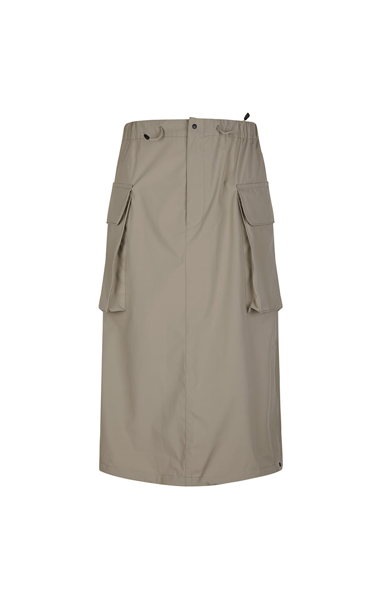 Skirt / JNBY H-Shaped Waterproof Drawstring Skirt