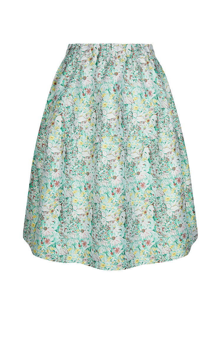 Skirt / JNBY Jacquard Balloon Midi Skirt