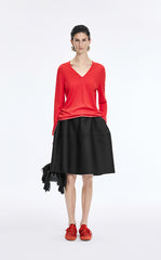 Skirt / JNBY Loose Lantern Wool Silk Skirt