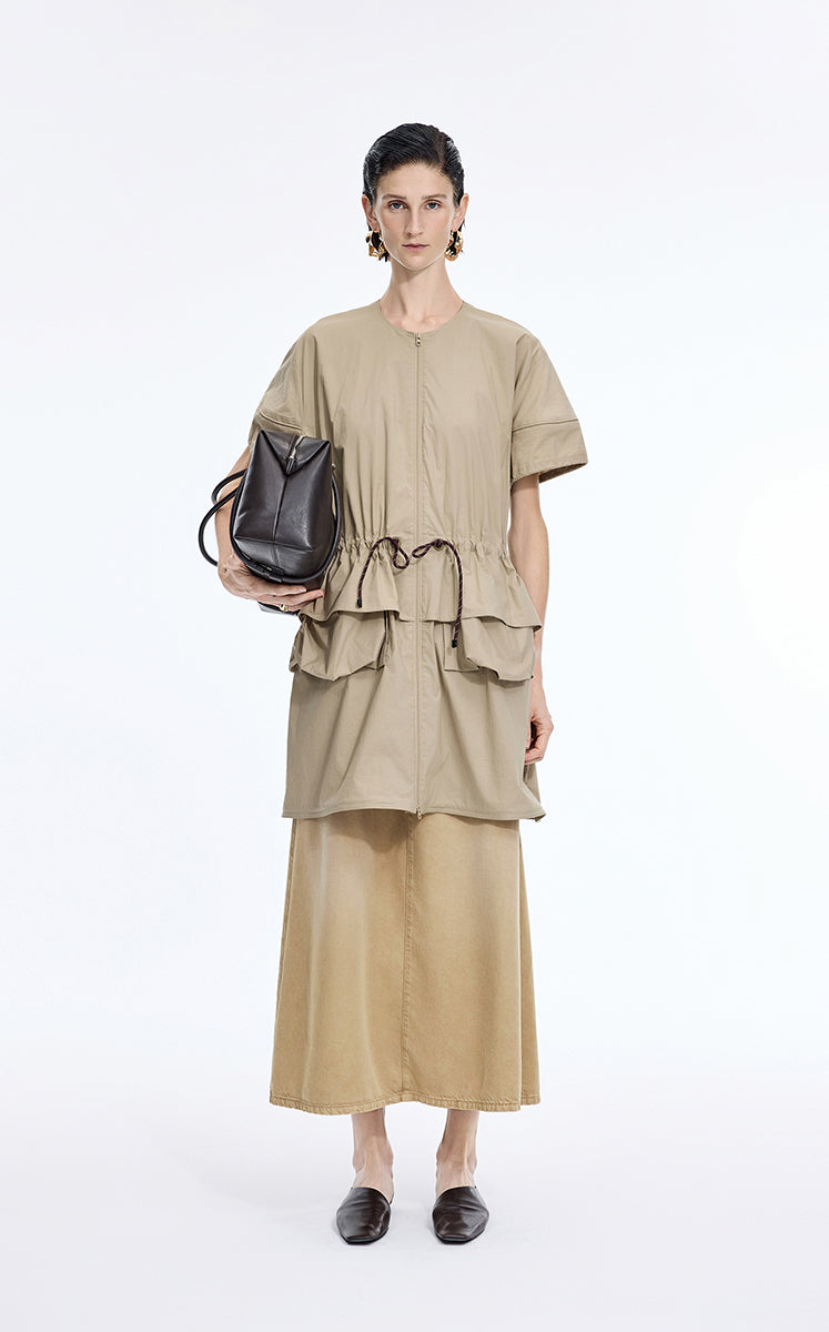 Skirt / JNBY Lyocell A-Line Long Skirt