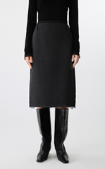 Skirt / JNBY Patchwork Blend Midi Skirt