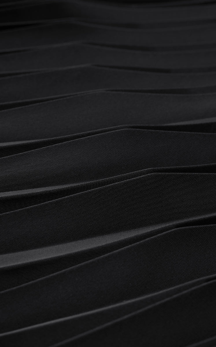 Skirt / JNBY Sculpted Pleated Maxi Skirt