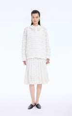 Skirt / JNBY Stretch A-Line Mid-Length Skirt