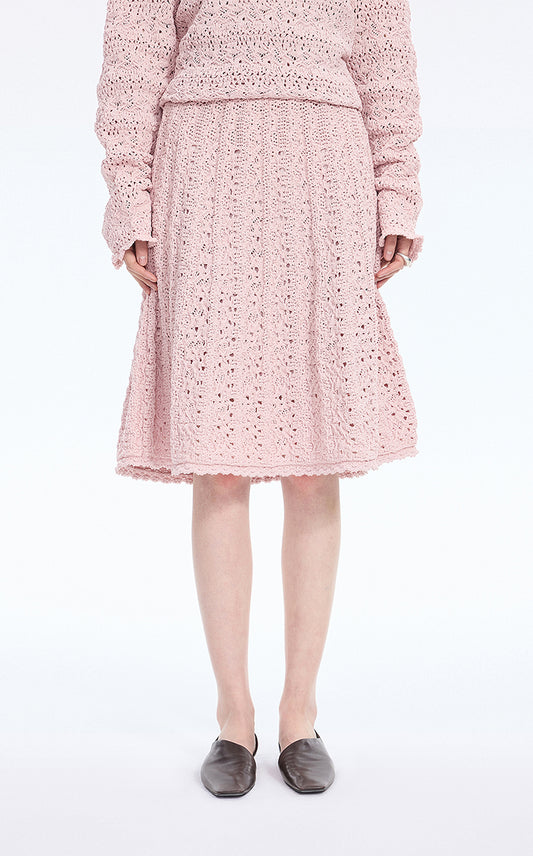 Skirt / JNBY Stretch A-Line Mid-Length Skirt