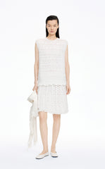 Skirt / JNBY Stretch A-Line Mid-Length Skirt