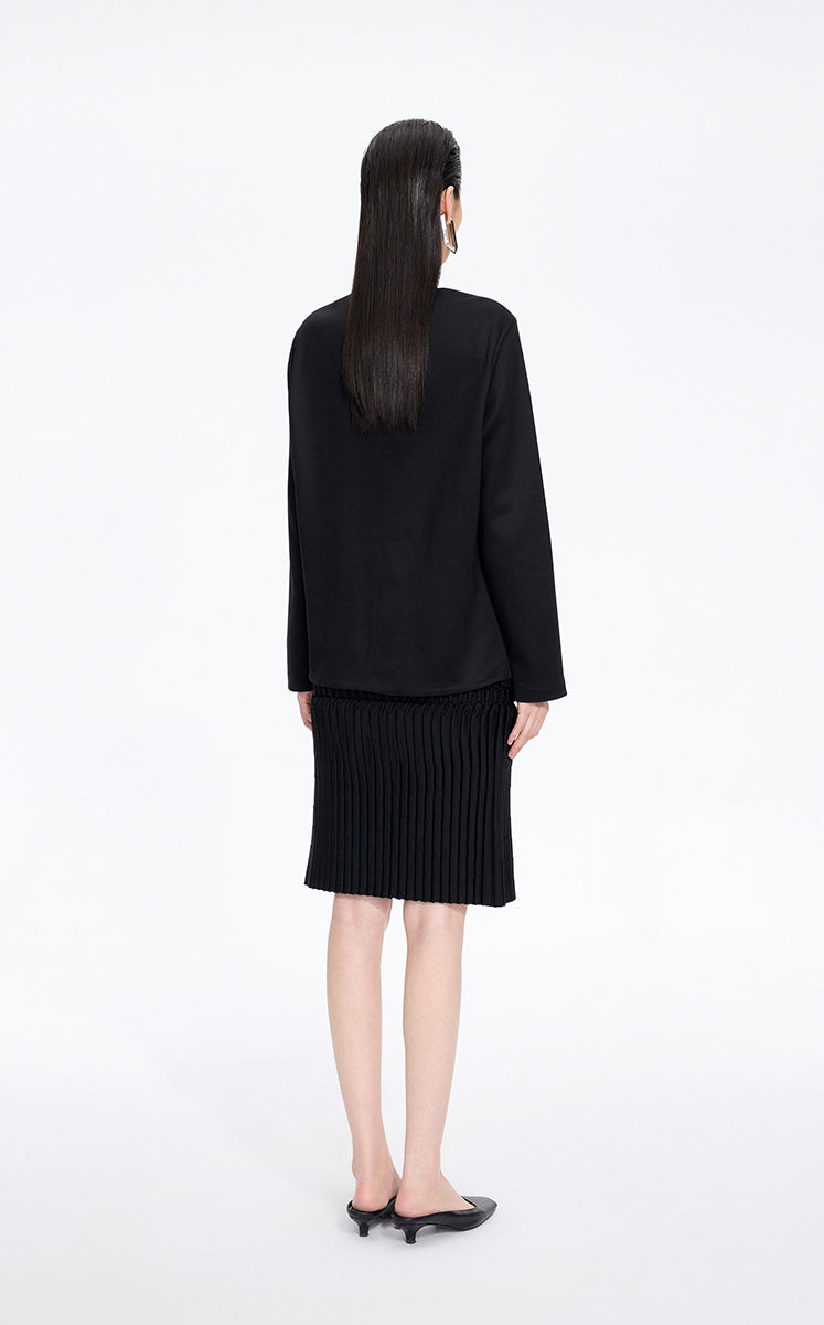 Skirt / JNBY Stretch A-Line Short Skirt