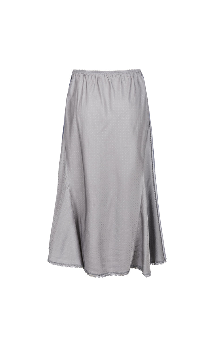 Skirt / JNBY Cupro Jacquard Midi Skirt
