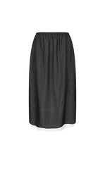 Skirt / JNBY Silk Crepe De Chine Layered  Midi Skirt
