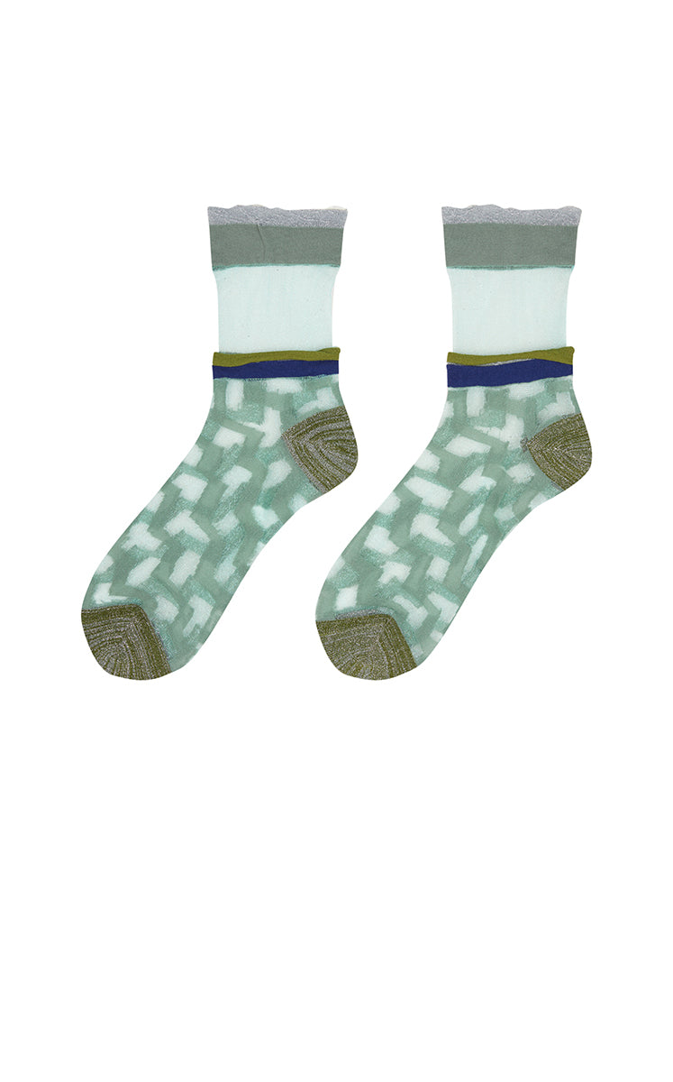 Socks / JNBY Art Stripe Low-Cut Socks